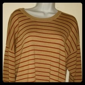 Signature Merino Stripe Crewneck Sweater